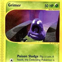 Grimer - Reg - Pokemon TCG - Aquapolis - 79/147 - COMMON ~ LP - Image 1