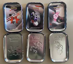 Pokemon Black Bolt & White Flare Mini Tin Set (7 Tins) + Stickers – NO Booster - Image 2