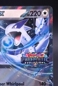 Pokemon TCG Lugia ex 082/131 Prismatic Evolutions Set Stamped Promo NM/M - Image 2