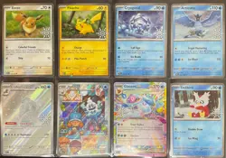 Pokemon 2025 Winter Holiday Calendar Stamped Promos (COMPLETE SET) NM - Image 1