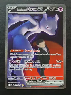 Team Rockets Mewtwo ex 281/217 - Pokemon Ascended Heroes Special Illustration - Image 1