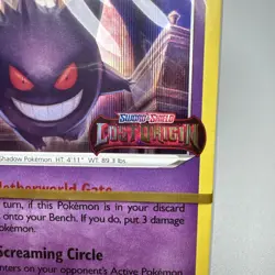 Sealed Stamped Gengar SWSH241 Promo Pokemon Lost Origin Build And Battle Deck - Image 2