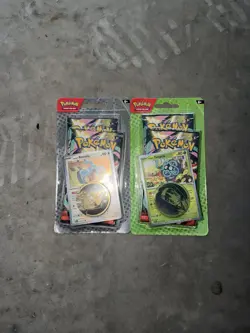 Pokemon Ascended Heroes 2 Booster Pack Blister Set Erika Tangela Larry Komala - Image 1