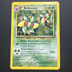 Pokemon Bellossom 3/111 Neo Genesis Rare Holo Stage 2 70 English 2000 - Image 1
