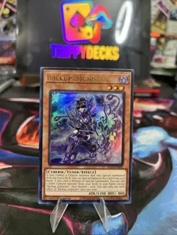 Yu-Gi-Oh! Alliance Insight Backup @Ignister ALIN-EN002 Ultra Rare 1st Edition - Image 1