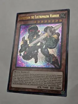 Konami Berserkion Electromagna Warrior 1st Ed Effect Holo SDMY-EN004 Yu-Gi-Oh! - Image 3