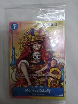 Monkey D Luffy 2024 Convention Promo P-043. Non-foil NYCC English Still Sealed. - Image 1