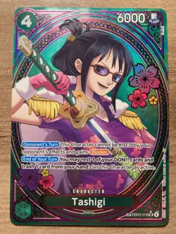 Tashigi SP EB03-018 One Piece Heroines Edition Extra Booster NM - Image 1