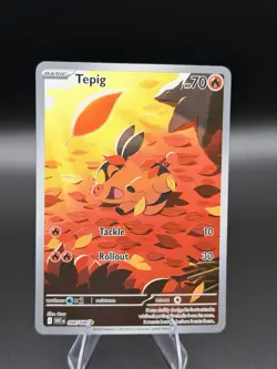 Pokemon Tepig Basic Card 70 HP 096/086 Regular 2025 English - Image 1
