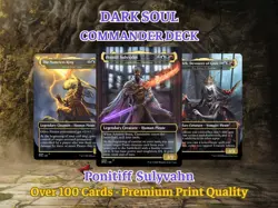 MTG Commander – Dark Souls-Inspired 100 Cards + Bonus (Without Box) - Image 1