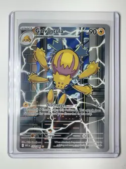 Pokemon Galvantula TCG White Flare Illustration Rare Card 117/086 NM/M Condition - Image 1