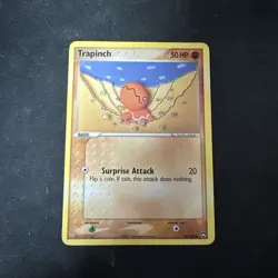 TRAPINCH 68/108 EX POWER KEEPERS Pokemon Card - Image 1