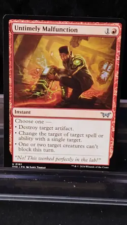 Untimely Malfunction Duskmourn: House of Horror Regular - Image 1