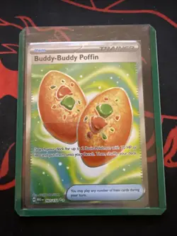 Pokemon TCG - Buddy-Buddy Poffin Ultra Rare ME01: Mega Evolution 167/132 NM - Image 1