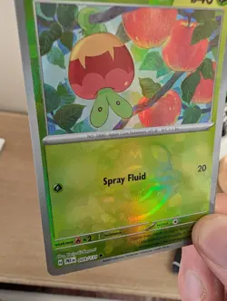 Applin (Master Ball Pattern) 009/131 Sv: Prismatic Evolutions Holo NM Pokemon - Image 2