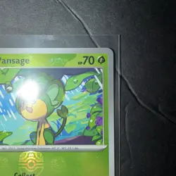 Pansage (Poke Ball Pattern) 004/086 Sv: Black Bolt Holo Near Mint NM Pokemon TCG - Image 3
