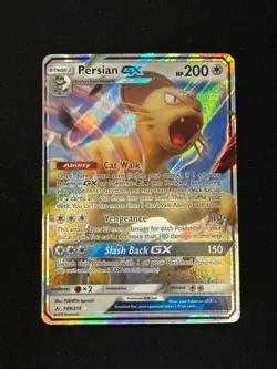 Pokemon Persian GX 149/214 Sm-Unbroken Bonds Holo - Image 1