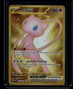 Pokemon TCG Mew ex 205/165 Scarlet & Violet 151 Hyper Rare NM - Image 1