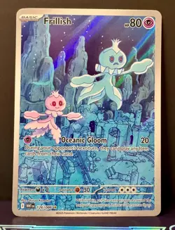 Frillish 126/086 Sv: White Flare Holo IR NM Pokemon - Image 1