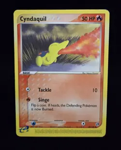 Pokemon TCG - CYNDAQUIL - 59/100 - EX: SANDSTORM (2003) - WOTC - VINTAGE - LP - Image 1