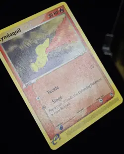 Pokemon TCG - CYNDAQUIL - 59/100 - EX: SANDSTORM (2003) - WOTC - VINTAGE - LP - Image 3