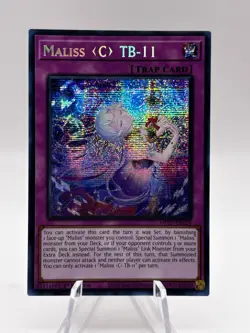 Maliss C TB-11 MP25-EN129 1st Edition Prismatic Secret Rare Yugioh! NM - Image 1