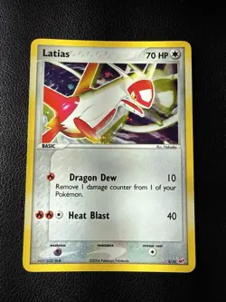 Latias Pokemon Card Holo Great Near Mint Condition 2004 Edition 4/10 - Image 1