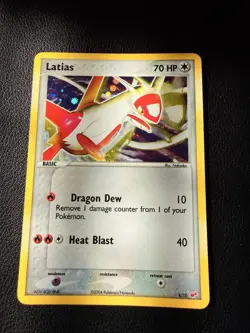 Latias Pokemon Card Holo Great Near Mint Condition 2004 Edition 4/10 - Image 2