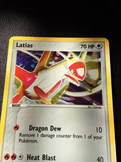 Latias Pokemon Card Holo Great Near Mint Condition 2004 Edition 4/10 - Image 3
