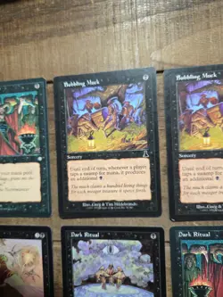 Magic The Gathering Lot Alliances Black LP X10 Cards - Image 5