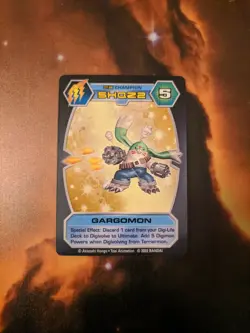 Gargomon DT-96 Vintage D-Tector Series 3 Bandai Digimon Card LP - Image 1