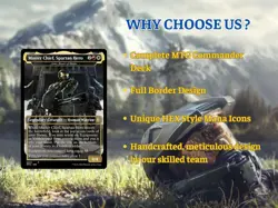 Custom MTG Commander Deck-Halo Infinite-Inspired-100 Cards + Bonus Without box - Image 2