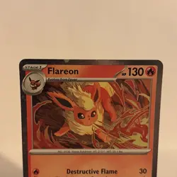 Flareon - 167 (Cosmos Holo) 167 Sv: Scarlet & Violet Promo Cards Holo - Image 2