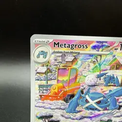 Pokemon TCG Metagross 178/162 Pokemon Temporal Forces Illustration Rare Card NM - Image 2