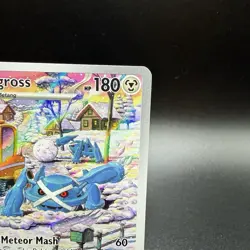 Pokemon TCG Metagross 178/162 Pokemon Temporal Forces Illustration Rare Card NM - Image 3