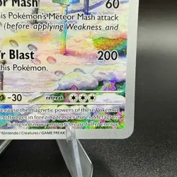 Pokemon TCG Metagross 178/162 Pokemon Temporal Forces Illustration Rare Card NM - Image 5