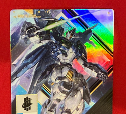 Gundam Card Collection 2-001 SR Gundam Aerial Rebuild Bandai JAPAN - Image 3