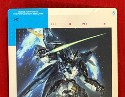 Gundam Card Collection 2-001 SR Gundam Aerial Rebuild Bandai JAPAN - Image 5