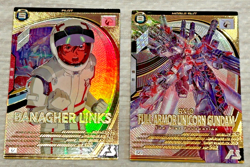 Gundam ARSENAL BASE Card BANAGHER LINKS FULL ARMOR UNICORN GUNDAM BANDAI JAPAN - Image 1