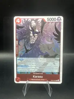 Character Karasu OP05-005 RARE One Piece Awakening of the New Era Card ENGLISH - Image 1