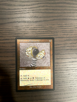 Talisman of Hierarchy (Foil Etched Retro Secret Lair Promo) NM - Image 1