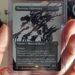 Magic: The Gathering Phyrexian Obliterator Mythic Showcase : All Will Be One - Image 1