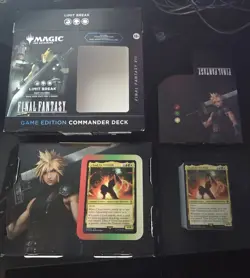 Final Fantasy Limit Break Game Edition Commander Deck *No Promo Or Sample* MTG - Image 1