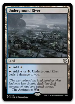 Underground River #338 (NM) Thunder Junction OTC Magic MTG - Image 1