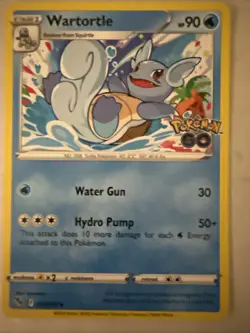 Wartortle 016/078 Pokemon GO Regular - Image 1