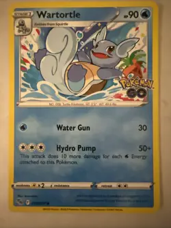 Wartortle 016/078 Pokemon GO Regular - Image 2
