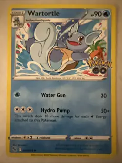 Wartortle 016/078 Pokemon GO Regular - Image 3