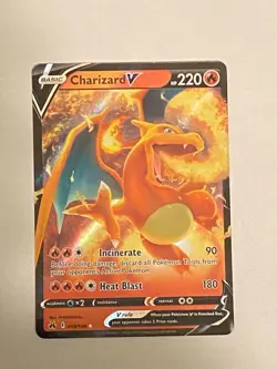 2022 Pokemon TCG Charizard V Sword and Shiled HOLO - Image 1
