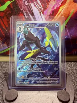 Pokemon Inteleon 142/132 Me01: Mega Evolution Illustration Rare Holo - Image 1