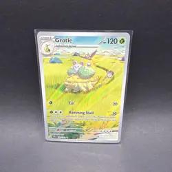 2024 Pokemon Temporal Forces Grotle Illustration Rare 164/162 NM/MT - Image 1
